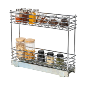 Household Essentials 2-Tier Sliding Cabinet Organizer