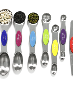 the Multicolor Magnetic Measuring Spoons Set