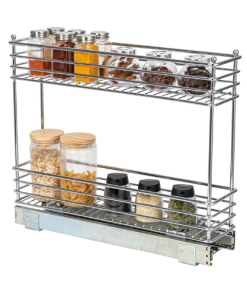 Household Essentials 2-Tier Sliding Cabinet Organizer